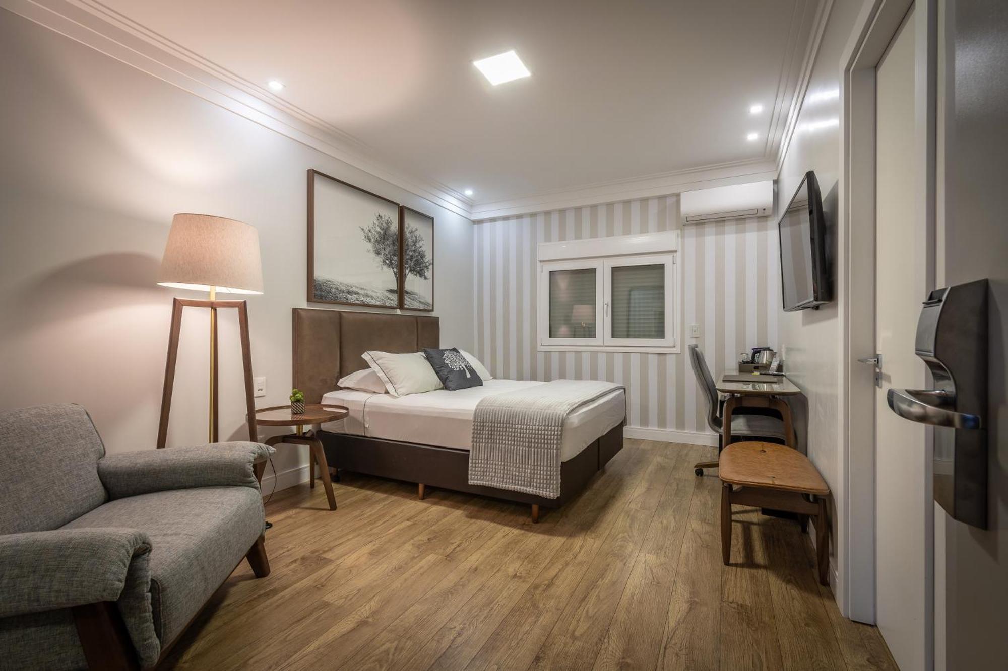 Hotel Kindermann Caçador Esterno foto